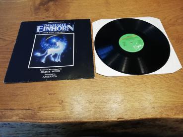 Das letzte Einhorn Original Filmsoundtrack 1982 Virgin 205732-320 Deutsche Pressung VG-/VG